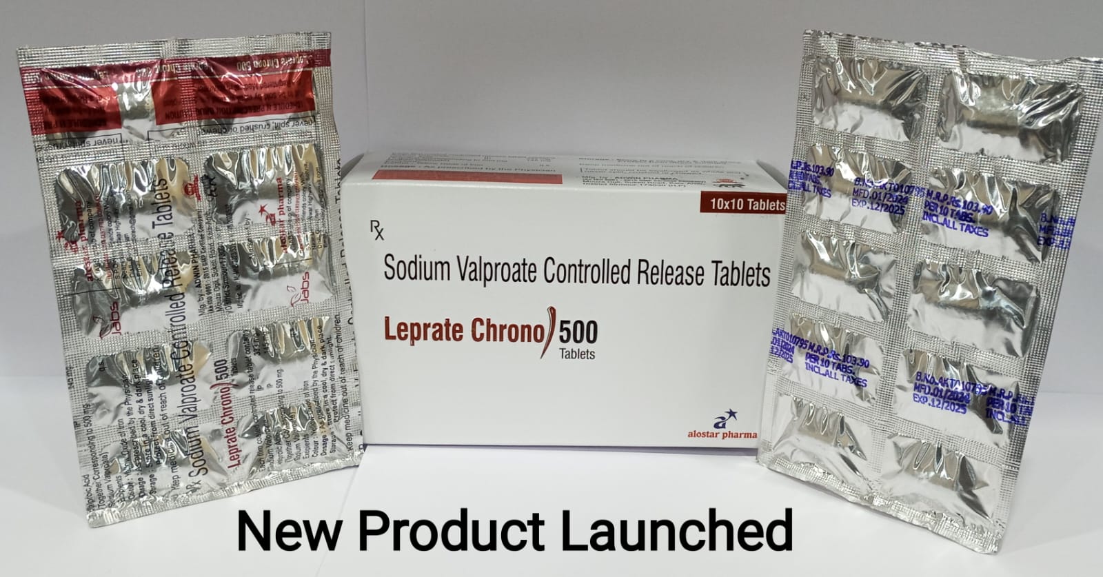 SODIUM VALPROATE CONTROLLED RELEASE TABLETS 500MG